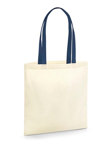 W-W801C-EarthAware® Organic Bag for Life - Contrast Handles